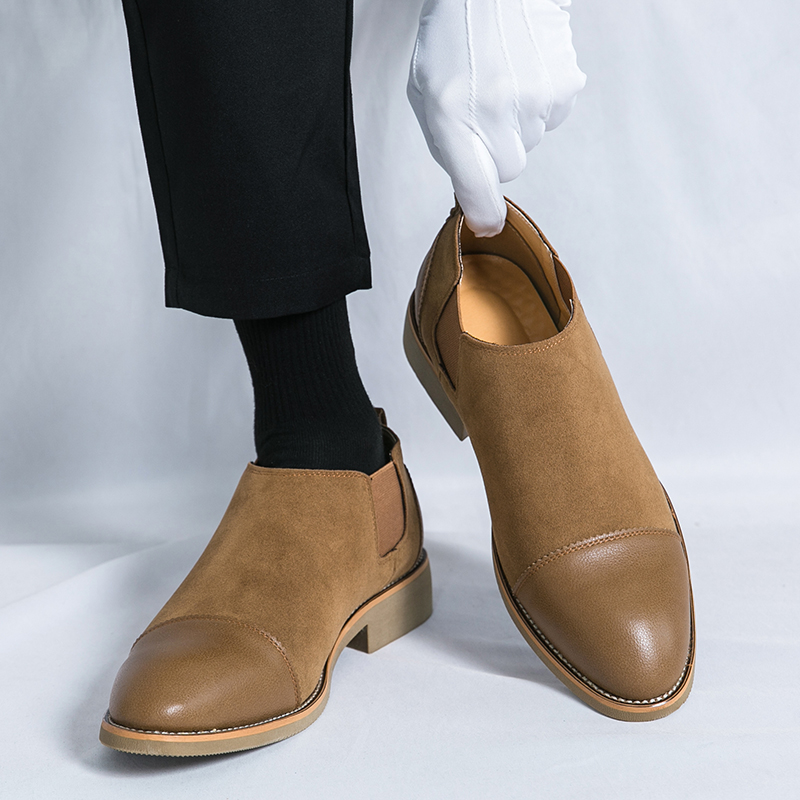 Men'S Formal Party Wear Shoes - أحذية رجالية رسمية كلاسيكية باللونين الأسود