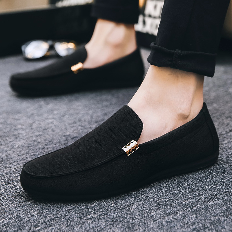 Men'S Formal Party Wear Shoes - الرجال حذاء كاجوال قماش الانزلاق على