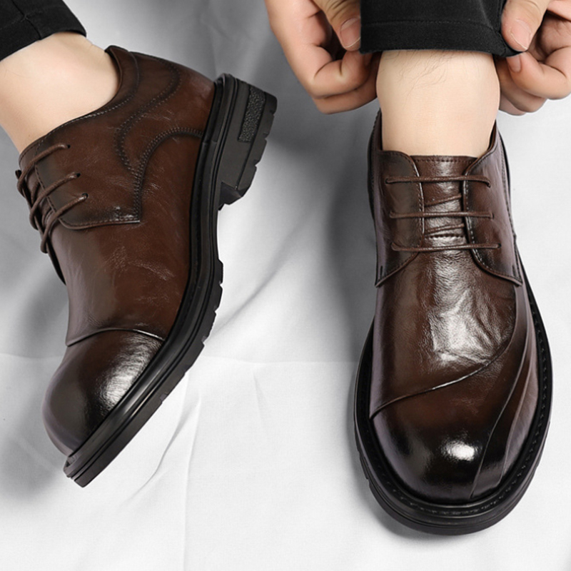 Men'S Formal Party Wear Shoes - أحذية رسمية من الجلد الطبيعي المصقول