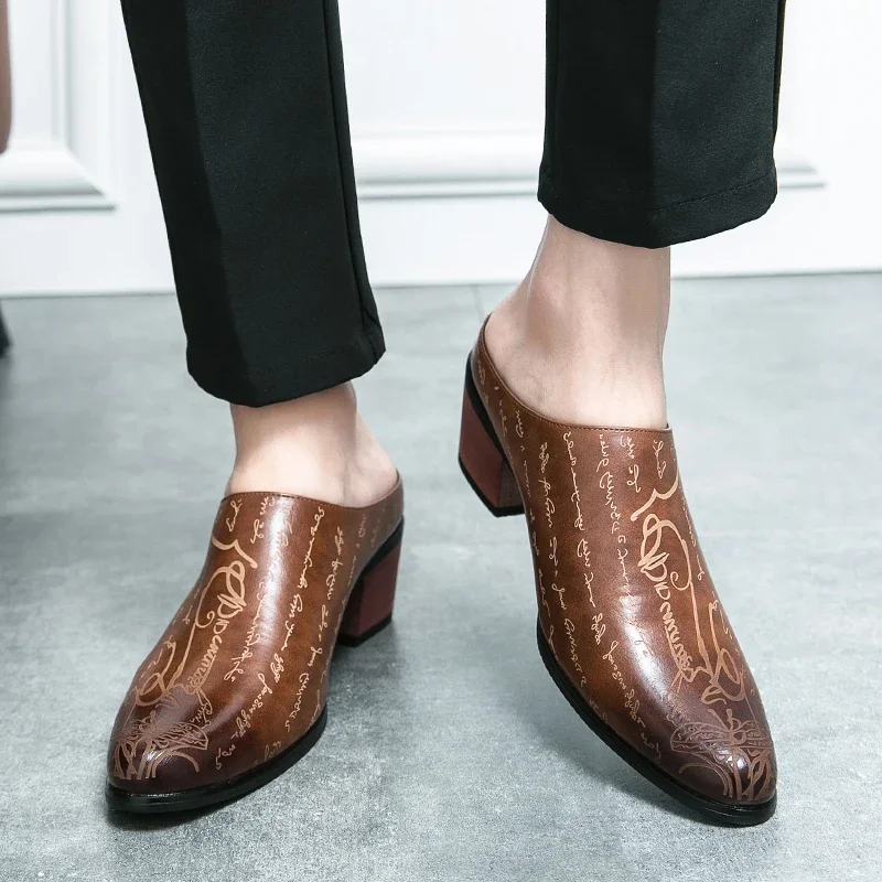 Men Formal Wear Shoes - 4 سنتيمتر الكعوب حذاء رجالي فستان