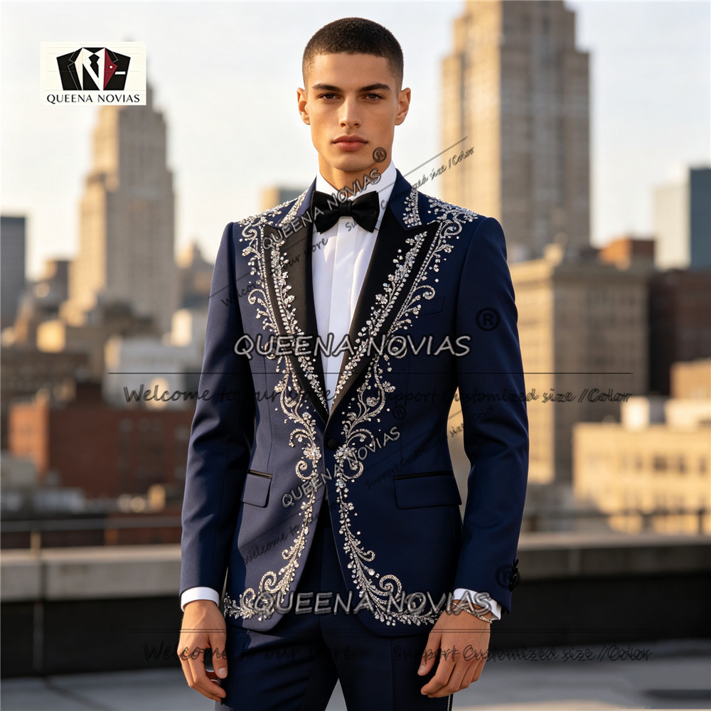 Men Formal Wear For Dinner - بدلة رسمية للرجال من قطعتين، توكسيدو