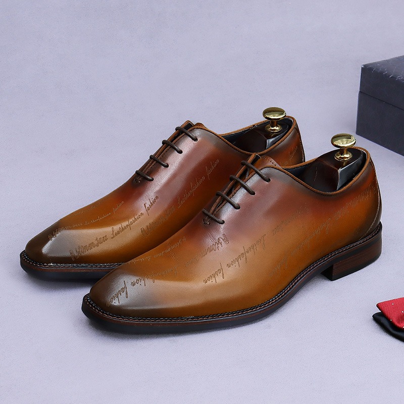 Men'S Formal Party Wear Shoes - أحذية أكسفورد للرجال من الجلد الطبيعي