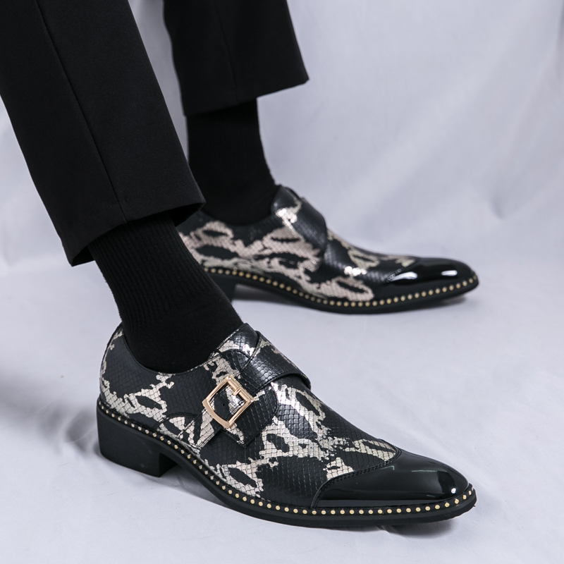 أحذية رجالية كلاسيكية ريترو من - مراجعة Men'S Formal Party Wear Shoes وسعره