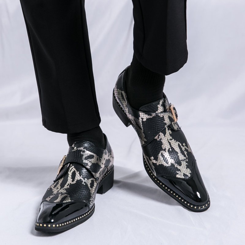 أحذية رجالية كلاسيكية ريترو من - مراجعة Men'S Formal Party Wear Shoes وسعره