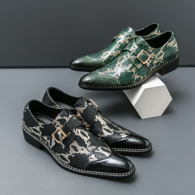 أحذية رجالية كلاسيكية ريترو من - مراجعة Men'S Formal Party Wear Shoes وسعره