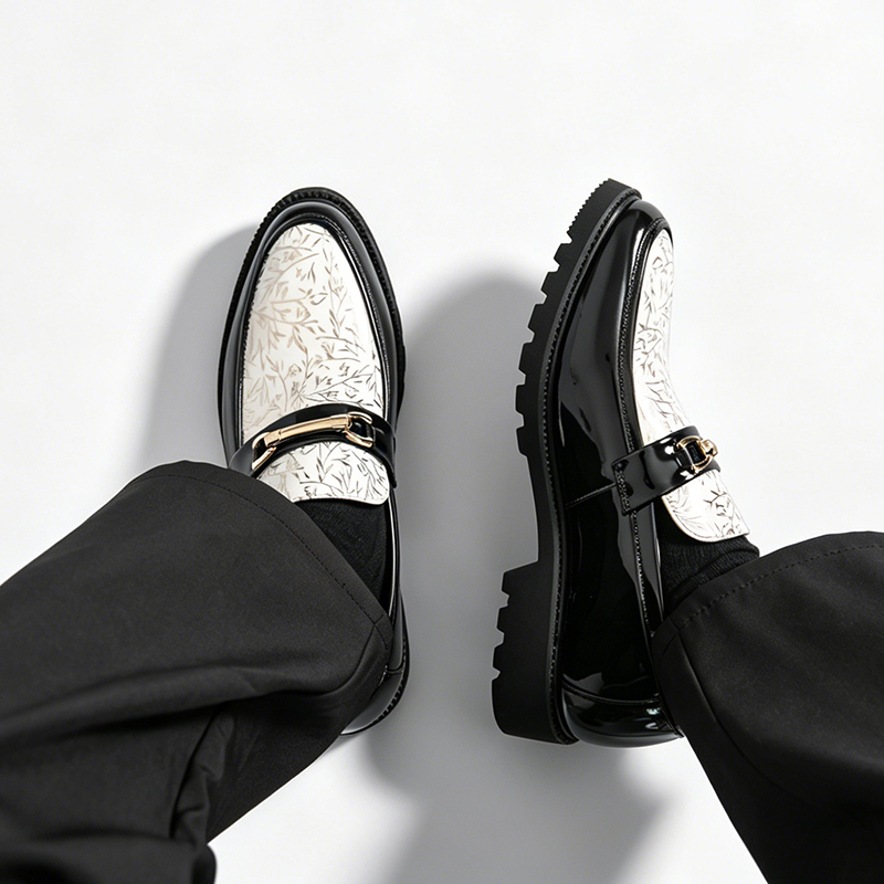 أحذية رجالية رسمية من الجلد ال - مراجعة Men Formal Wear Shoes وسعره