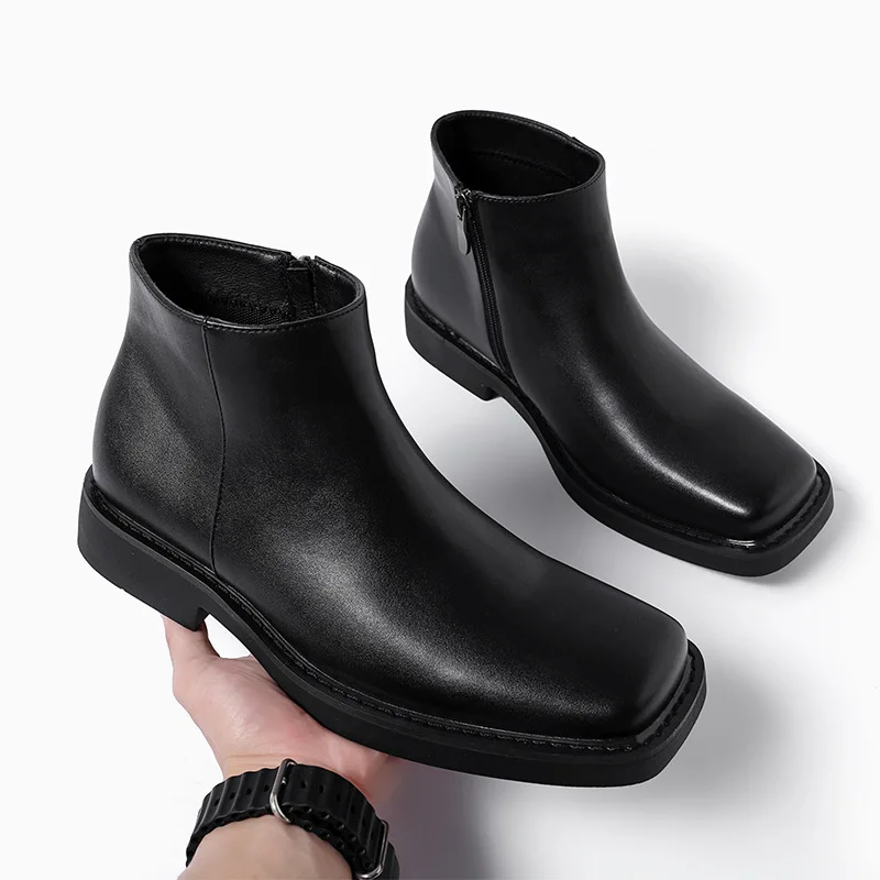 أسود جديد أزياء الرجال عارضة أ - مراجعة Men Formal Wear Shoes وسعره