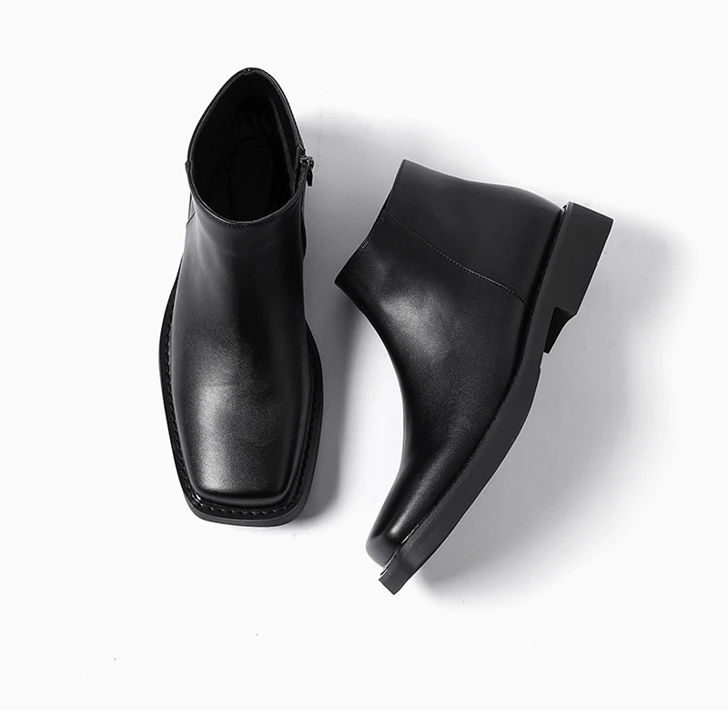 أسود جديد أزياء الرجال عارضة أ - مراجعة Men Formal Wear Shoes وسعره