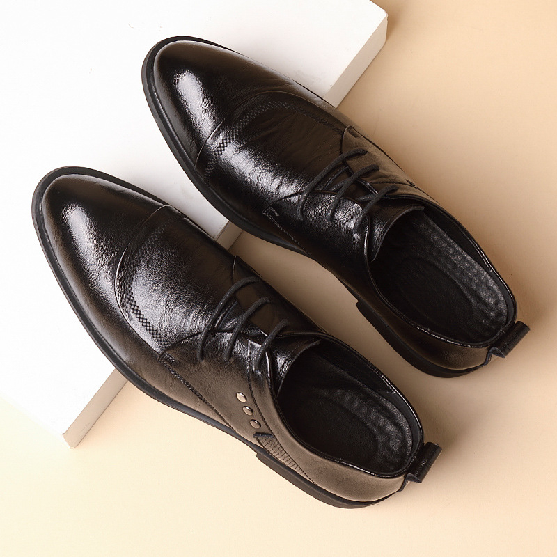 أحذية أكسفورد جلدية بتفاصيل مس - مراجعة Men'S Formal Party Wear Shoes وسعره