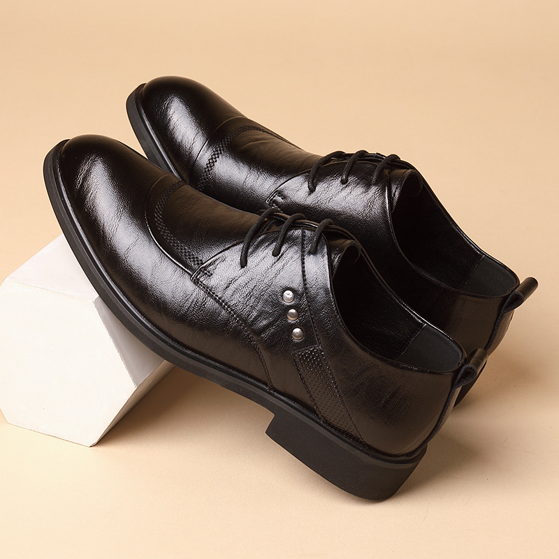 أحذية أكسفورد جلدية بتفاصيل مس - مراجعة Men'S Formal Party Wear Shoes وسعره