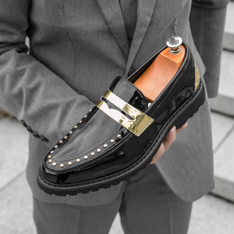 الرجال المألوف المتسكعون بولي  - مراجعة Men'S Formal Party Wear Shoes وسعره