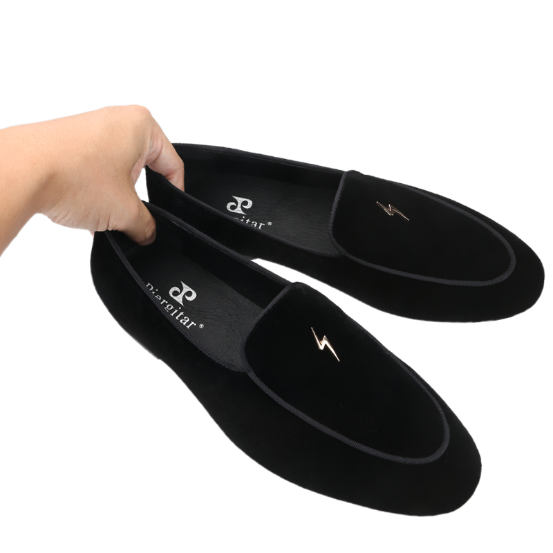 حذاء رجالي من Piergitar باللون - مراجعة Men'S Formal Wear Slippers وسعره