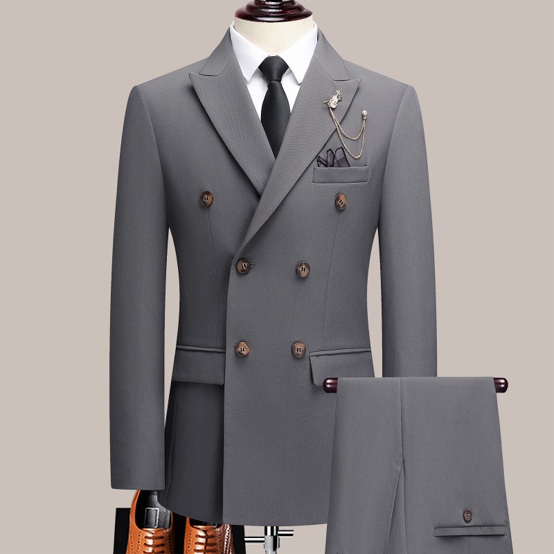 طقم بدلة رجالي فاخر أبيض غامق  - مراجعة Men Formal Wear For Dinner وسعره