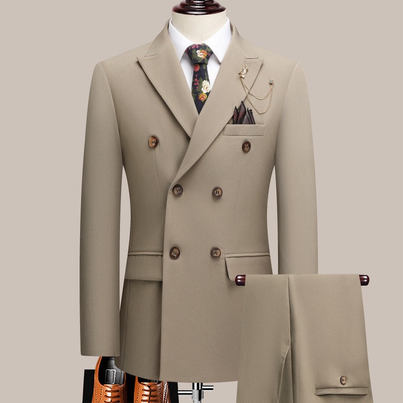 طقم بدلة رجالي فاخر أبيض غامق  - مراجعة Men Formal Wear For Dinner وسعره