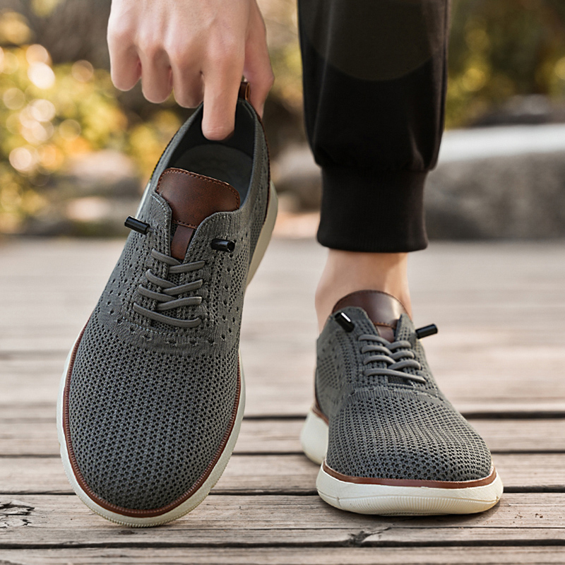 أحذية رياضية رجالية شبكية خفيف - مراجعة Men Formal Wear Shoes وسعره