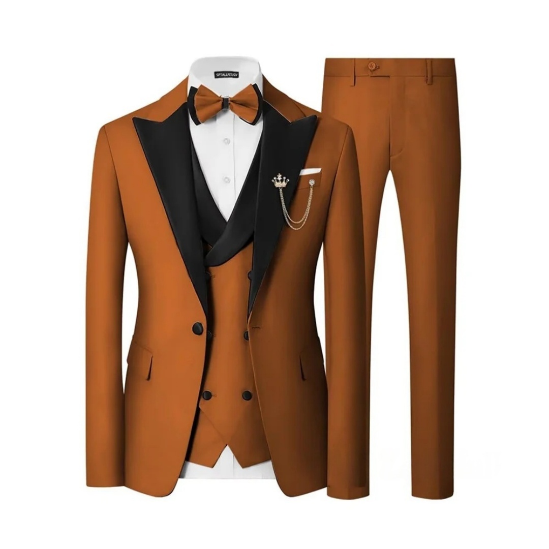 بدلة رجالية رسمية ضيقة من 3 قط - مراجعة Men Formal Wear For Dinner وسعره