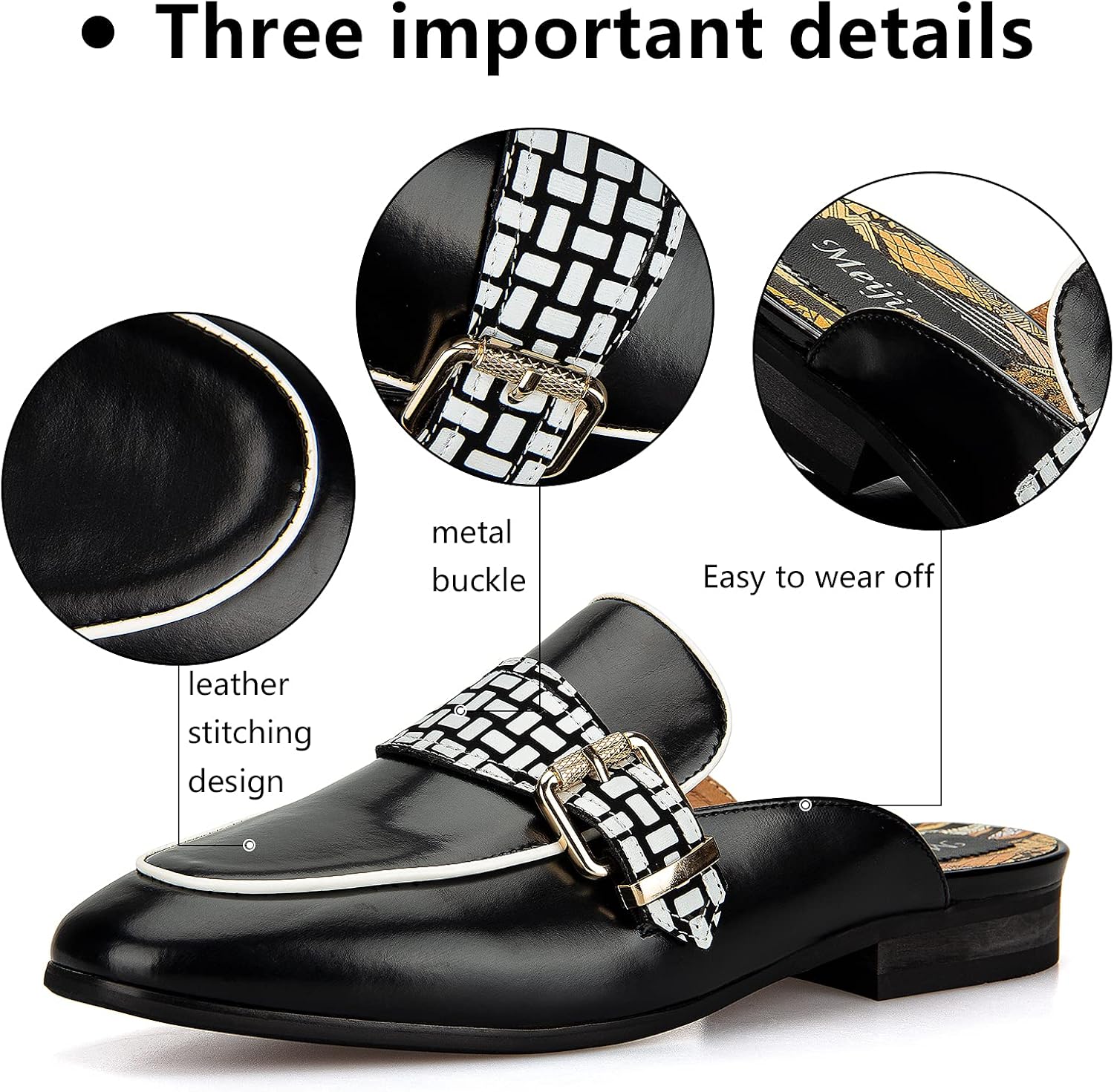 شباشب Meijiana للرجال بدون كعب - مراجعة Men'S Formal Wear Slippers وسعره