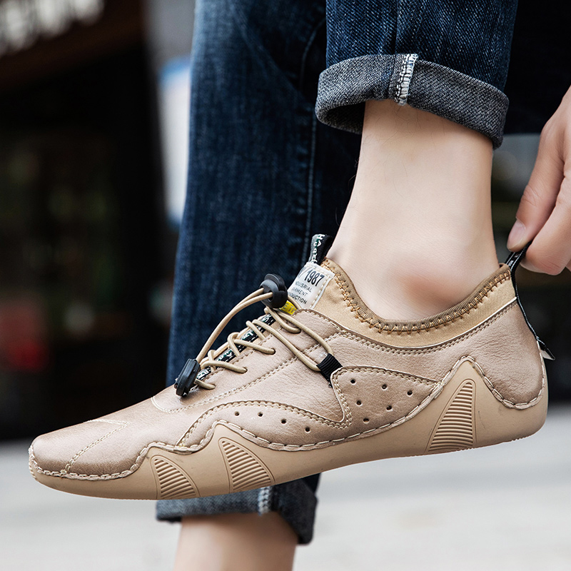 أحذية رياضية جلدية غير رسمية ل - مراجعة Men Formal Wear Shoes وسعره