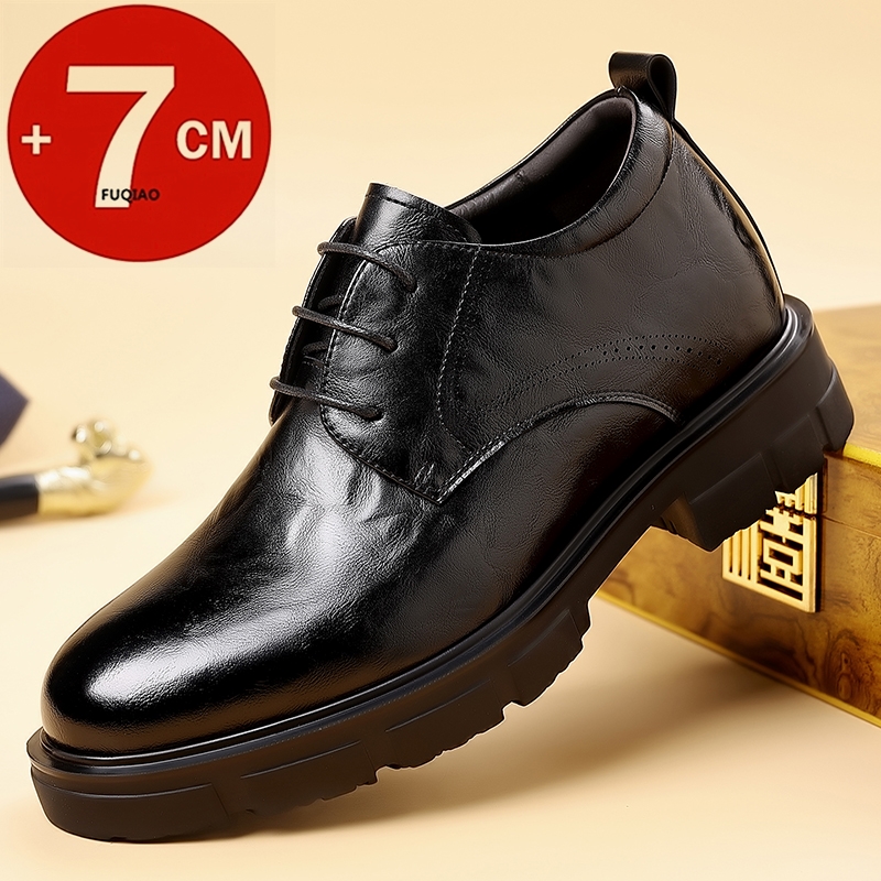 الرجال 7 سنتيمتر مصعد الأعمال  - مراجعة Men'S Formal Wear Slippers وسعره