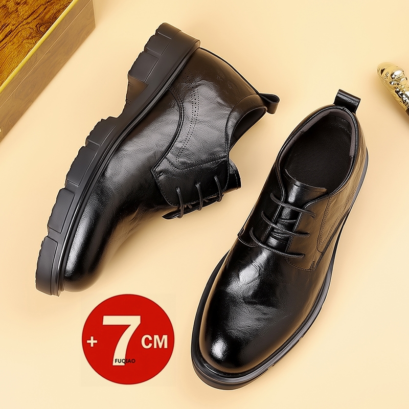 الرجال 7 سنتيمتر مصعد الأعمال  - مراجعة Men'S Formal Wear Slippers وسعره