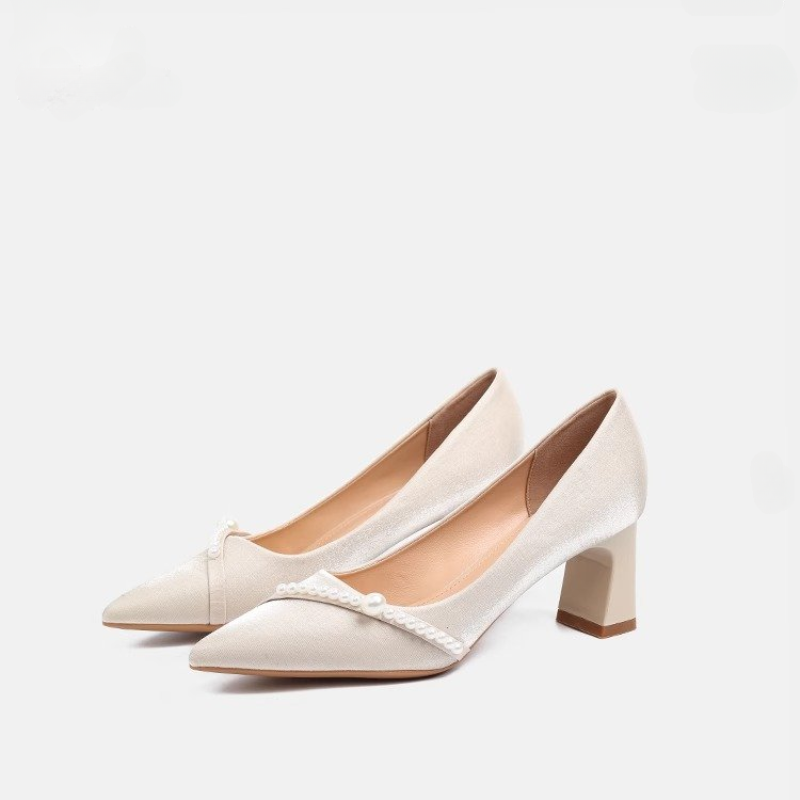 أحذية نسائية أنيقة بكعب سميك و - مراجعة Men Formal Wear Shoes وسعره