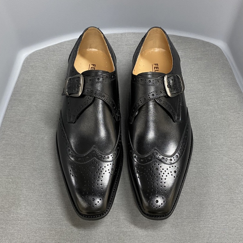 أحذية رجالية عادية نحت الجلود  - مراجعة Men'S Formal Party Wear Shoes وسعره