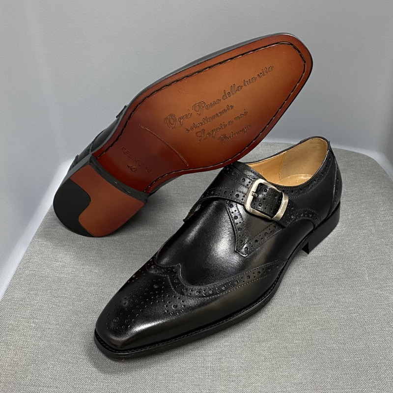 أحذية رجالية عادية نحت الجلود  - مراجعة Men'S Formal Party Wear Shoes وسعره