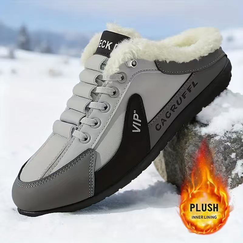 أحذية رجالية شتوية للمنزل - مق - مراجعة Men'S Formal Wear Slippers وسعره