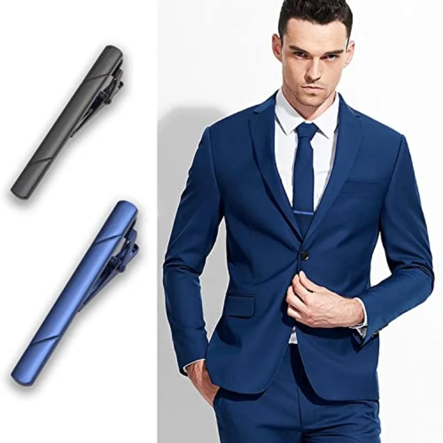 4 قطع مشابك ربطة عنق للرجال مع - مراجعة Tie Bar Clip وسعره