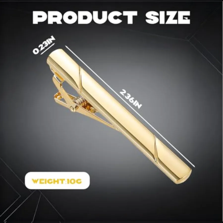 مشابك ربطة عنق رجالية من الفول - مراجعة Tie Bar Clip وسعره