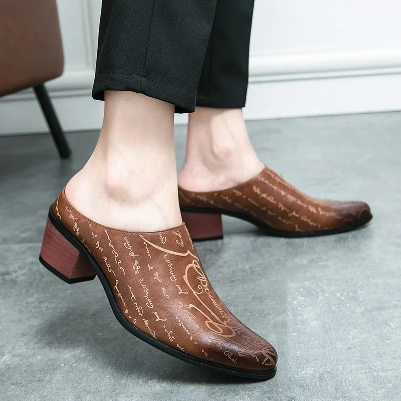 4 سنتيمتر الكعوب حذاء رجالي فس - مراجعة Men Formal Wear Shoes وسعره