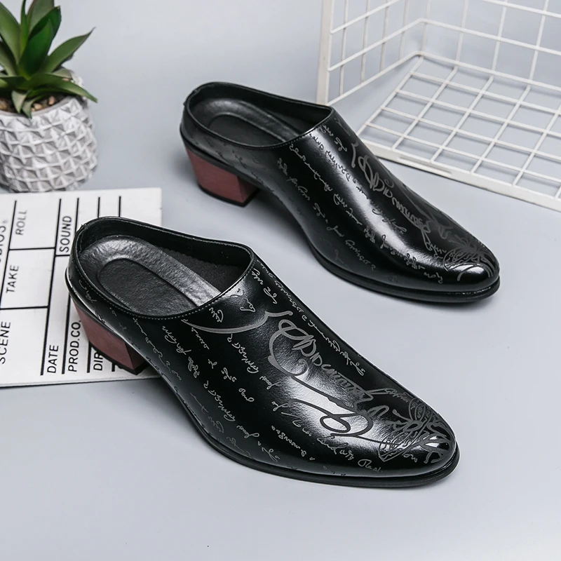 4 سنتيمتر الكعوب حذاء رجالي فس - مراجعة Men Formal Wear Shoes وسعره