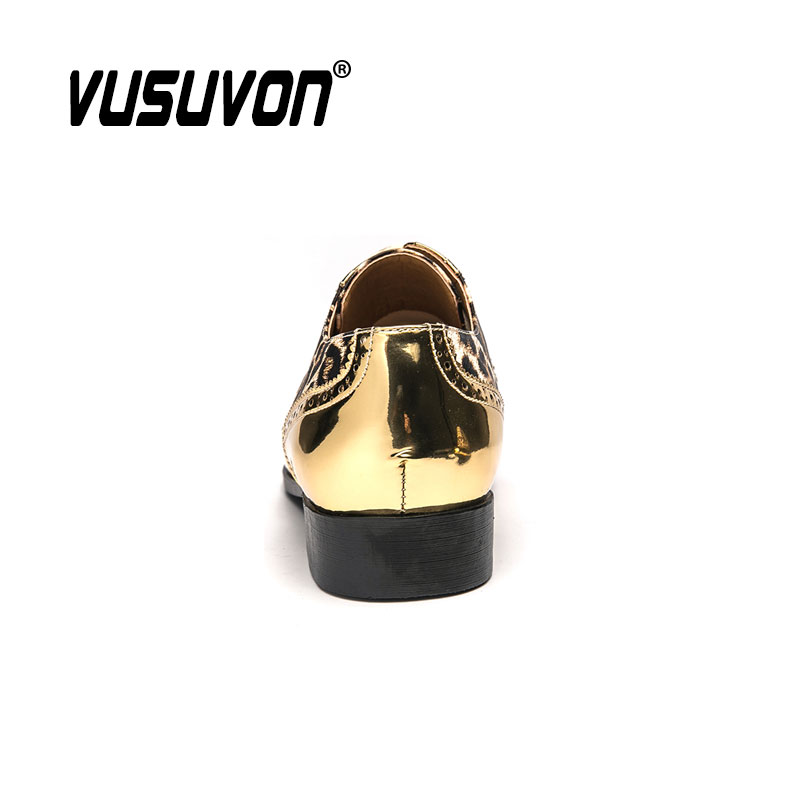 حذاء ديربي رجالي بطبعة جلد الف - مراجعة Men Formal Wear Shoes وسعره