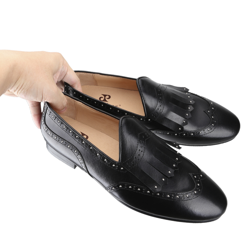 بيرجتار-حذاء بدون كعب من جلد ا - مراجعة Men'S Formal Wear Slippers وسعره