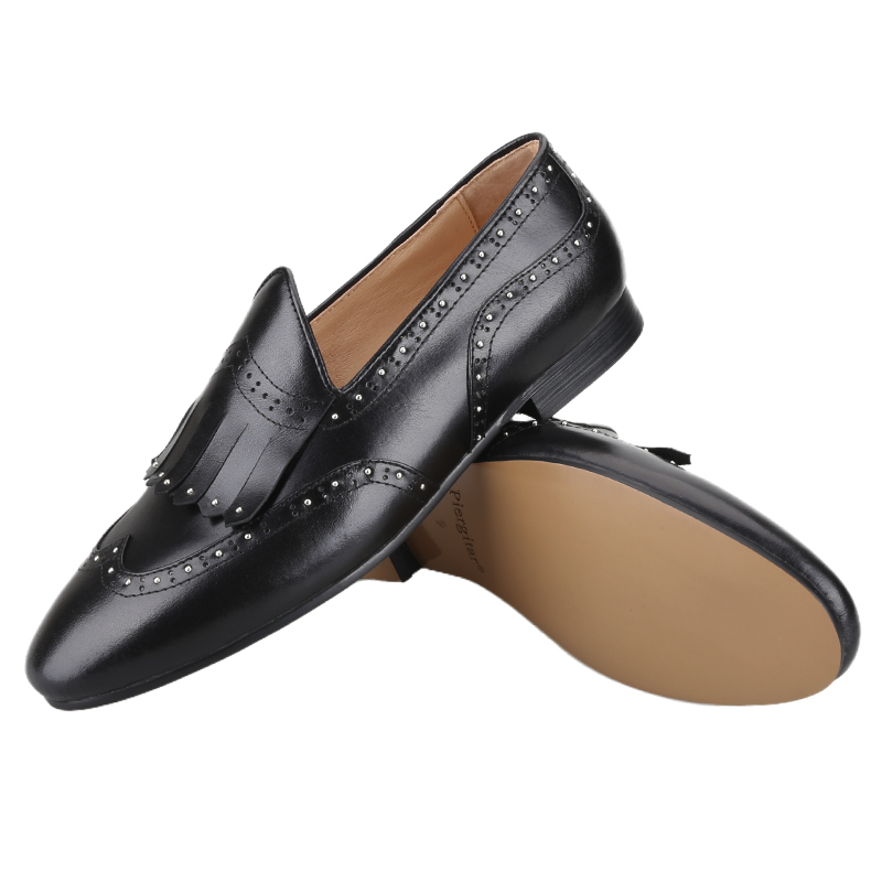 بيرجتار-حذاء بدون كعب من جلد ا - مراجعة Men'S Formal Wear Slippers وسعره