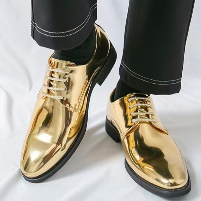 أحذية جلدية مدببة يومية للرجال - مراجعة Men'S Formal Party Wear Shoes وسعره