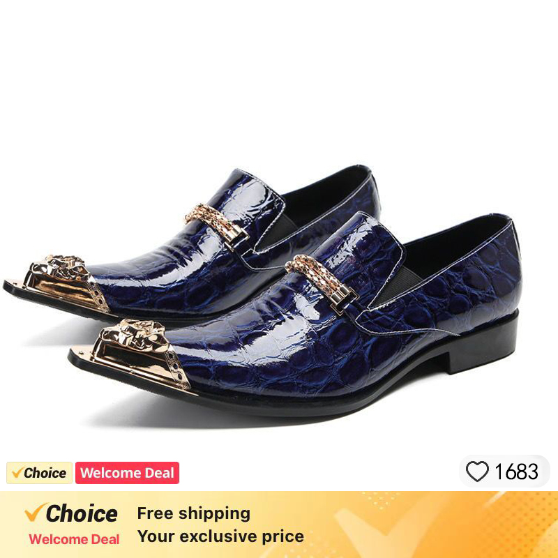أحذية رجالية رسمية من الجلد بت - مراجعة Men'S Formal Party Wear Shoes وسعره
