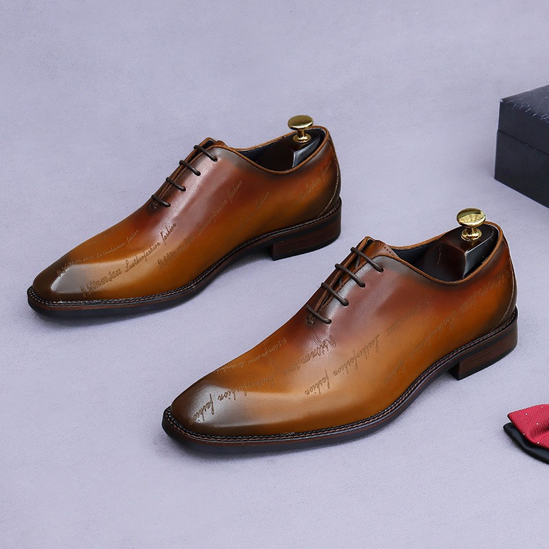 أحذية أكسفورد للرجال من الجلد  - مراجعة Men'S Formal Party Wear Shoes وسعره